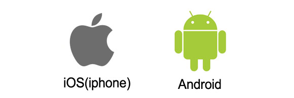 iphoneとAndroid